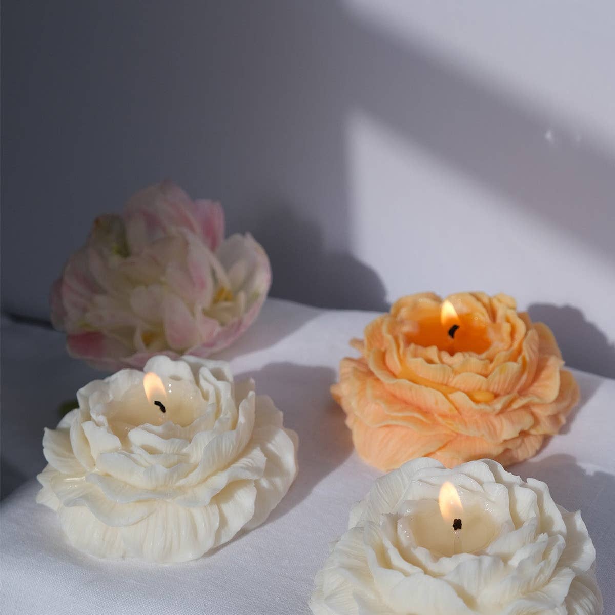 Peony Flower Candle - AESHE