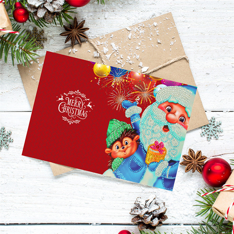 Diamond Painting Christmas Set (8 kaarten)