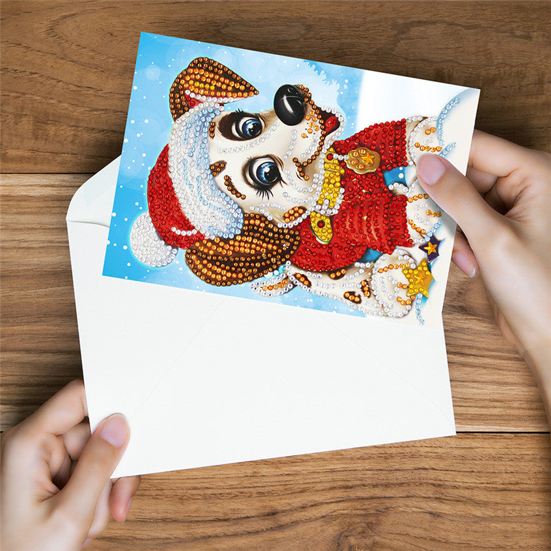 Diamond Painting Christmas Set (8 kaarten)