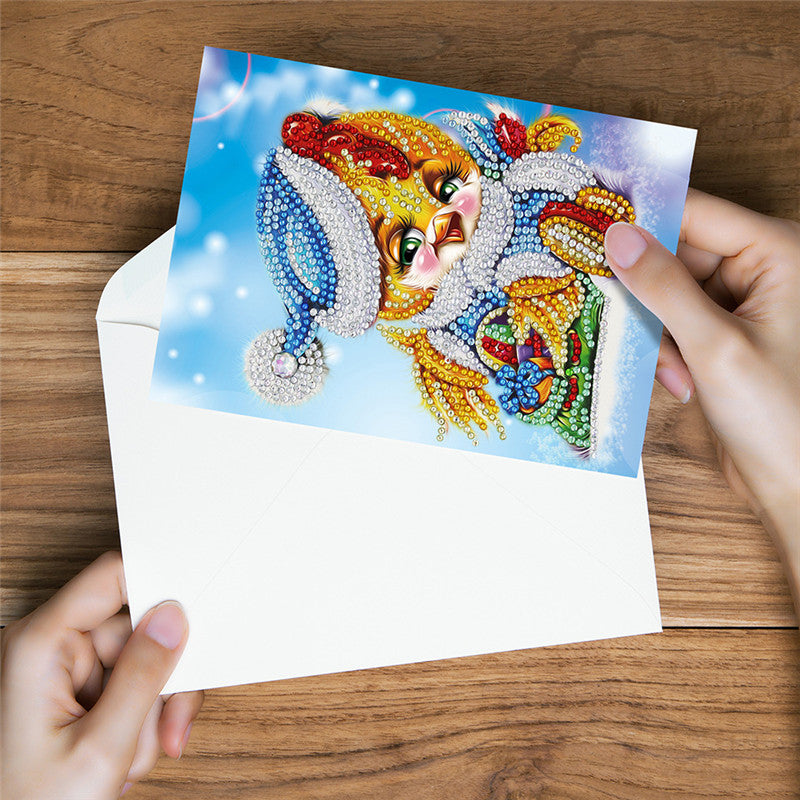Diamond Painting Christmas Set (8 kaarten)
